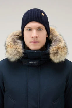 Woolrich Berretto A Costine In Pura Lana Vergine - Uomo - Blu 9 Woolrich Berretto A Costine In Pura Lana Vergine - Uomo - Blu -Offerta Economica Vestiario CFWOAC0233MRUF0428 3989A 3