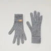 Woolrich Guanti A Costine In Pura Lana Vergine Merino - Uomo - Grigio -Offerta Economica Vestiario CFWOAC0236MRUF0428 117