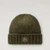 Woolrich Berretto In Pura Lana Vergine Merino Con Logo - Uomo - Verde 2 Woolrich Berretto In Pura Lana Vergine Merino Con Logo - Uomo - Verde -Offerta Economica Vestiario CFWOAC0238MRUF0428 614