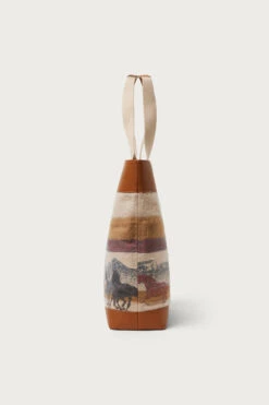 Borsa Tote In Puro Cotone Con Manici In Pelle - One Of These Days / Woolrich - Unisex - Beige -Offerta Economica Vestiario CFWOBA0043MRUT3612 839 5