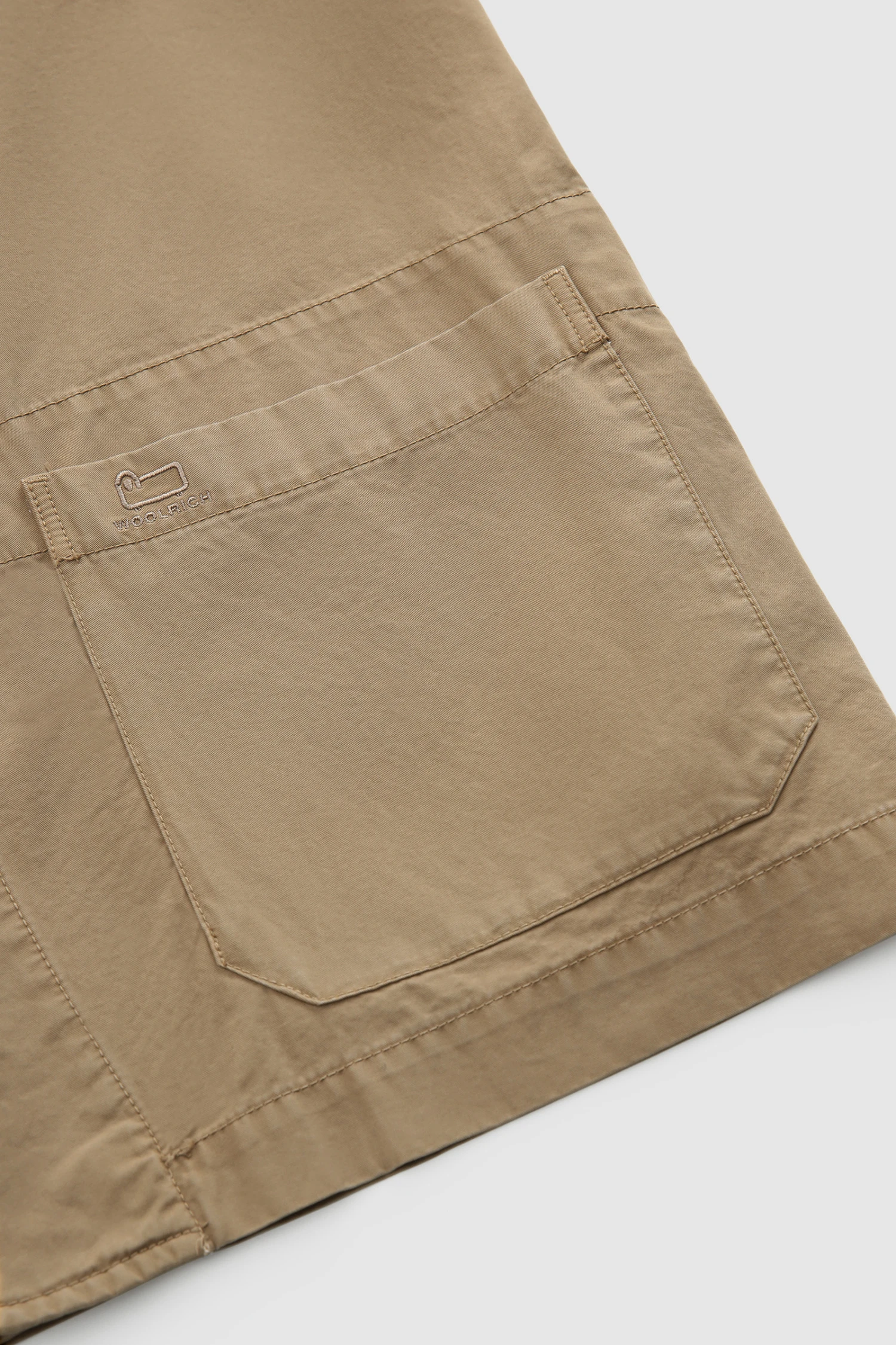 Woolrich Blazer Crew In Cotone Tinto In Capo - Uomo - Beige 9 Woolrich Blazer Crew In Cotone Tinto In Capo - Uomo - Beige - immagine 7