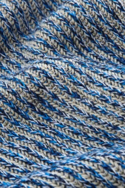 Woolrich Maglia A Girocollo In Misto Lino Cotone - Uomo - Blu -Offerta Economica Vestiario CFWOKN0146MRUF0607 31028 6