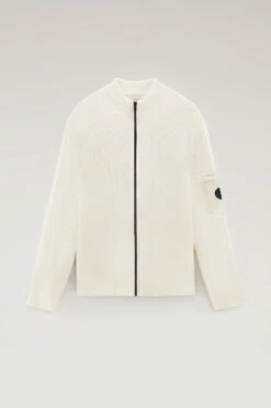 Woolrich Maglia In Puro Cotone Con Zip - Uomo - Bianco 15 Woolrich Maglia In Puro Cotone Con Zip - Uomo - Bianco -Offerta Economica Vestiario CFWOKN0228MRUF0615 8041 4