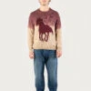 Maglia Girocollo In Misto Cotone Con Effetto Ombré - One Of These Days / Woolrich - Uomo - Bianco -Offerta Economica Vestiario CFWOKN0229MRUF0689 801