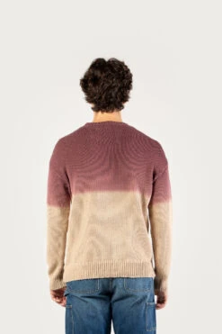 Maglia Girocollo In Misto Cotone Con Effetto Ombré - One Of These Days / Woolrich - Uomo - Bianco -Offerta Economica Vestiario CFWOKN0229MRUF0689 801 2