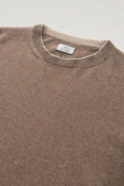 Woolrich Maglia Girocollo In Misto Lana Merino - Uomo - Marrone -Offerta Economica Vestiario CFWOKN0230MRUF0706 642 5