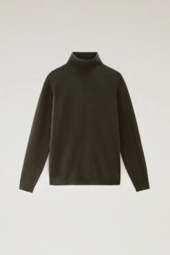 Woolrich Maglione A Collo Alto In Misto Lana Merino - Uomo - Verde 14 Woolrich Maglione A Collo Alto In Misto Lana Merino - Uomo - Verde -Offerta Economica Vestiario CFWOKN0231MRUF0706 614 4