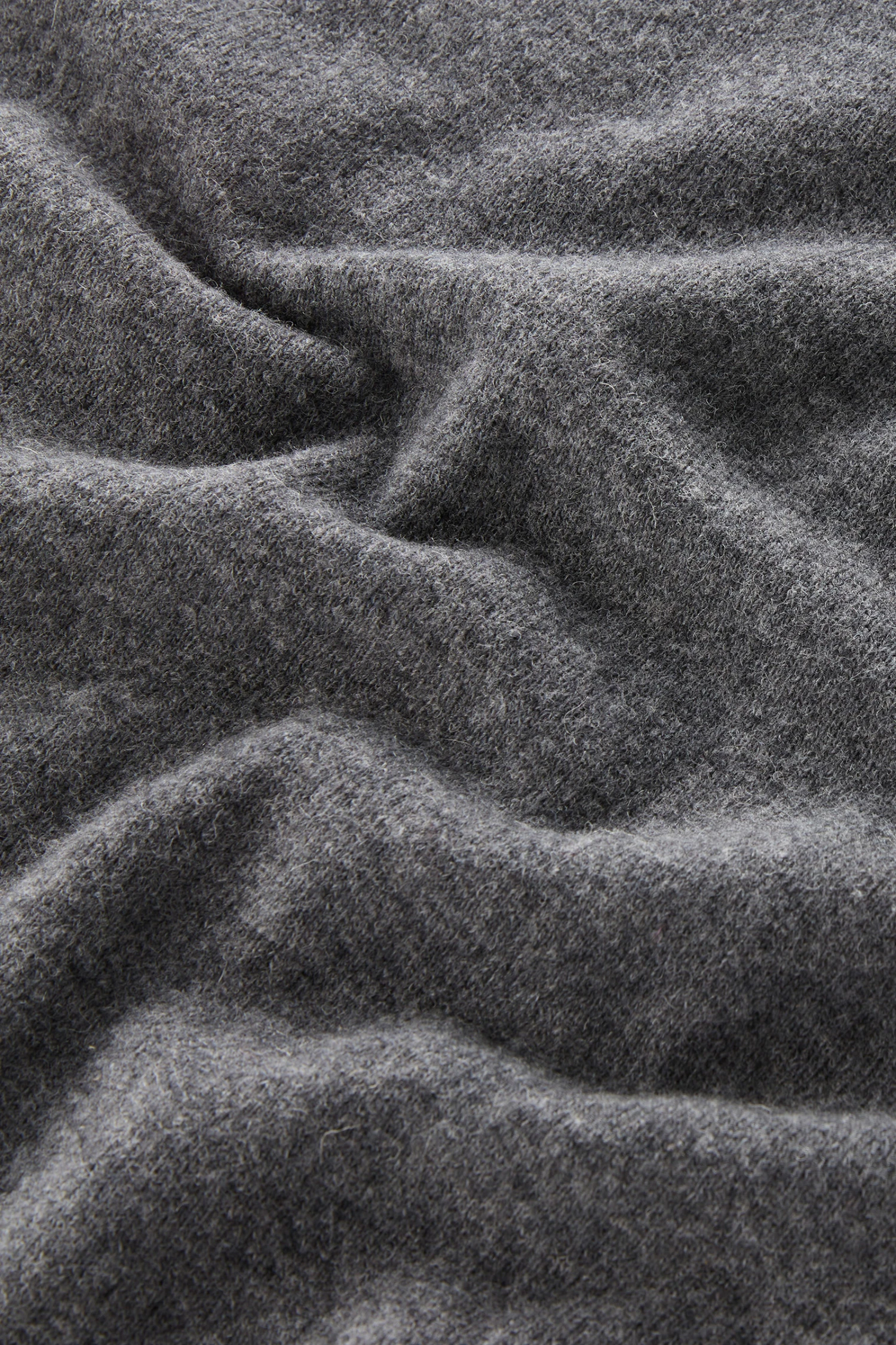 Woolrich Polo A Maniche Lunghe In Misto Lana Merino - Uomo - Grigio 10 Woolrich Polo A Maniche Lunghe In Misto Lana Merino - Uomo - Grigio - immagine 8