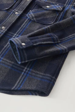 Woolrich Giacca A Camicia Alaskan A Quadri In Misto Lana Italiana Riciclata - Uomo - Grigio -Offerta Economica Vestiario CFWOOS0065MRUT3093 1908 6