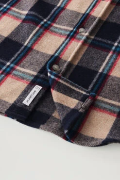 Woolrich Giacca A Camicia Alaskan A Quadri In Misto Lana Italiana Riciclata - Uomo - Beige -Offerta Economica Vestiario CFWOOS0065MRUT3093 8301 7