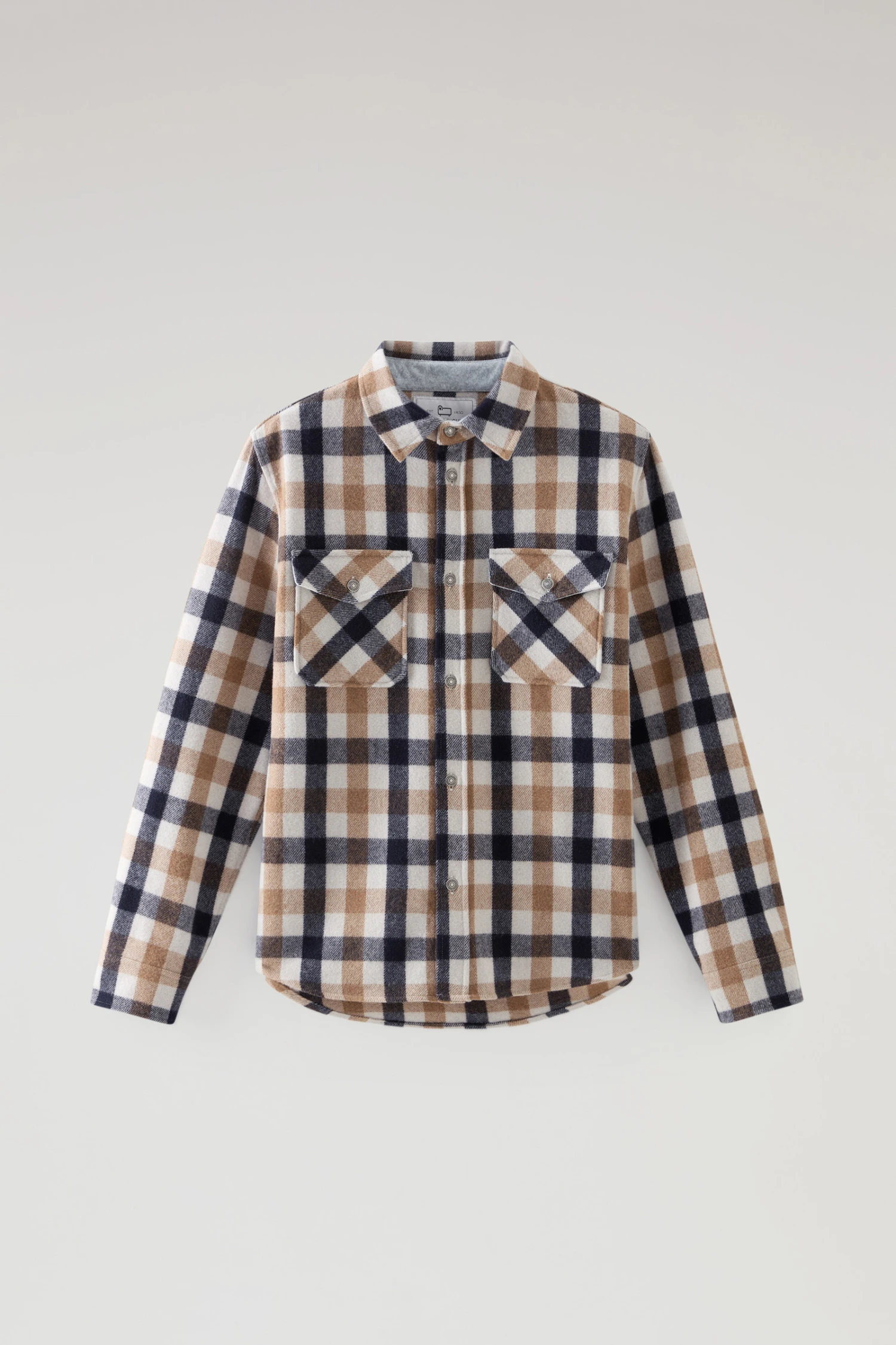 Woolrich Giacca A Camicia Alaskan A Quadri In Misto Lana Italiana Riciclata - Uomo - Multicolore 7 Woolrich Giacca A Camicia Alaskan A Quadri In Misto Lana Italiana Riciclata - Uomo - Multicolore - immagine 5
