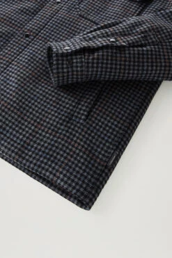 Woolrich Giacca A Camicia Imbottita Alaskan A Quadri In Misto Lana Italiana Riciclata - Uomo - Grigio -Offerta Economica Vestiario CFWOOS0067MRUT3046 1908 6
