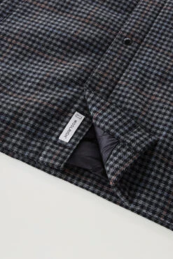 Woolrich Giacca A Camicia Imbottita Alaskan A Quadri In Misto Lana Italiana Riciclata - Uomo - Grigio -Offerta Economica Vestiario CFWOOS0067MRUT3046 1908 7