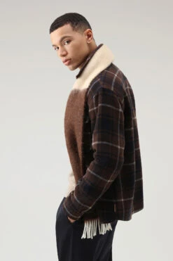 Woolrich Giacca A Camicia Alaskan A Quadri In Misto Lana Doppiata - Uomo - Marrone -Offerta Economica Vestiario CFWOOS0068MRUT3121 7299 3