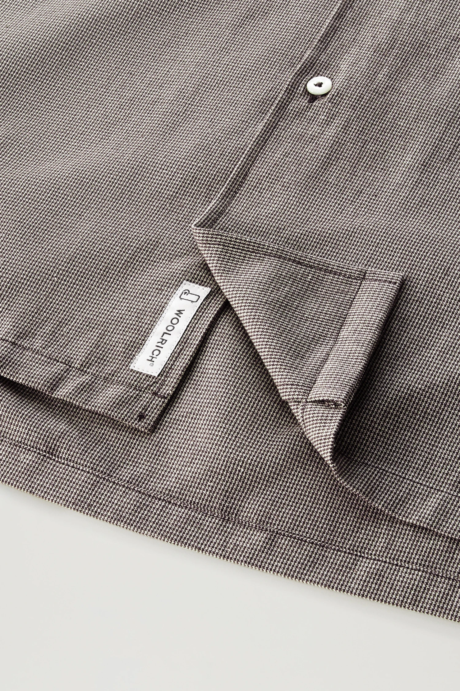 Woolrich Giacca A Camicia In Misto Cotone E Lino - Uomo - Marrone 10 Woolrich Giacca A Camicia In Misto Cotone E Lino - Uomo - Marrone - immagine 8