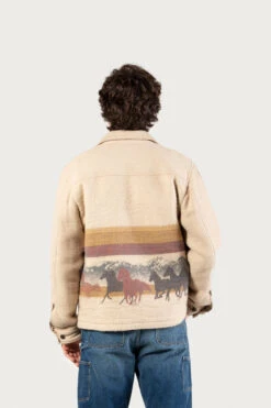 Giacca A Camicia In Puro Cotone Con Lavorazione In Jacquard - One Of These Days / Woolrich - Uomo - Beige -Offerta Economica Vestiario CFWOOS0095MRUT3526 839 2