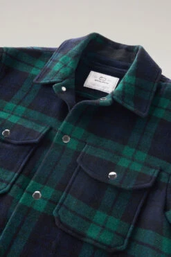 Woolrich Giacca A Camicia Con Pettorina Interna Imbottita Removibile Con Cappuccio - Uomo - Nero -Offerta Economica Vestiario CFWOOS0104MRUT3121 1632 6