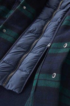 Woolrich Giacca A Camicia Con Pettorina Interna Imbottita Removibile Con Cappuccio - Uomo - Nero -Offerta Economica Vestiario CFWOOS0104MRUT3121 1632 9