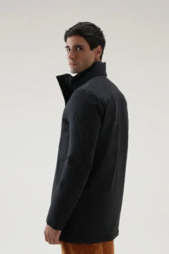 Woolrich Mountain Parka In Tessuto Elasticizzato - Uomo - Nero -Offerta Economica Vestiario CFWOOU0464MRUT0102 100 2