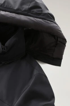 Woolrich Mountain Parka In Tessuto Elasticizzato - Uomo - Nero -Offerta Economica Vestiario CFWOOU0464MRUT0102 100 6