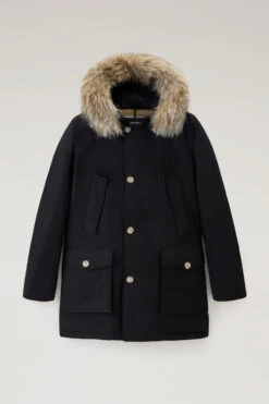 Woolrich Arctic Parka In Ramar Cloth Con Pelliccia Removibile - Uomo - Nero 15 Woolrich Arctic Parka In Ramar Cloth Con Pelliccia Removibile - Uomo - Nero -Offerta Economica Vestiario CFWOOU0482MRUT0001 BLK 4
