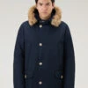Woolrich Arctic Parka In Ramar Cloth Con Pelliccia Removibile - Uomo - Blu -Offerta Economica Vestiario CFWOOU0482MRUT0001 MLB