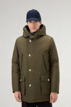 Woolrich Arctic Parka In Ramar Cloth - Uomo - Verde