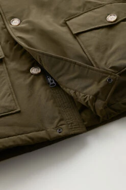 Woolrich Arctic Parka In Ramar Cloth - Uomo - Verde -Offerta Economica Vestiario CFWOOU0483MRUT0001 DAG 7