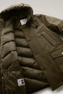 Woolrich Arctic Parka In Ramar Cloth - Uomo - Verde -Offerta Economica Vestiario CFWOOU0483MRUT0001 DAG 8