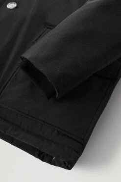 Woolrich Arctic Anorak In Ramar Cloth Con Pelliccia Removibile - Uomo - Nero 21 Woolrich Arctic Anorak In Ramar Cloth Con Pelliccia Removibile - Uomo - Nero -Offerta Economica Vestiario CFWOOU0484MRUT0001 BLK 8