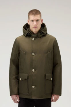 Woolrich Arctic Anorak In Ramar Cloth Con Pelliccia Removibile - Uomo - Verde 16 Woolrich Arctic Anorak In Ramar Cloth Con Pelliccia Removibile - Uomo - Verde -Offerta Economica Vestiario CFWOOU0484MRUT0001 DAG 3