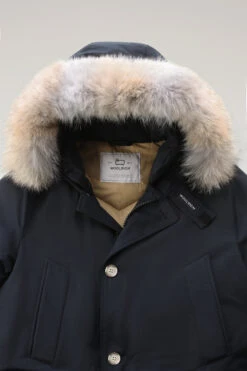 Woolrich Arctic Anorak In Ramar Cloth Con Pelliccia Removibile - Uomo - Blu 19 Woolrich Arctic Anorak In Ramar Cloth Con Pelliccia Removibile - Uomo - Blu -Offerta Economica Vestiario CFWOOU0484MRUT0001 MLB 6