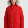 Woolrich Arctic Anorak In Ramar Cloth Con Pelliccia Removibile - Uomo - Rosso -Offerta Economica Vestiario CFWOOU0484MRUT0001 MSC