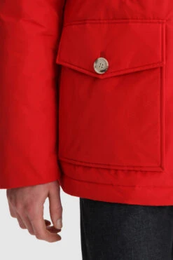 Woolrich Arctic Anorak In Ramar Cloth Con Pelliccia Removibile - Uomo - Rosso 17 Woolrich Arctic Anorak In Ramar Cloth Con Pelliccia Removibile - Uomo - Rosso -Offerta Economica Vestiario CFWOOU0484MRUT0001 MSC 5