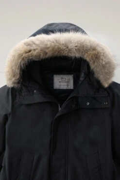 Woolrich Polar Parka In Ramar Cloth Con Collo Alto E Bordo In Pelliccia - Uomo - Nero 19 Woolrich Polar Parka In Ramar Cloth Con Collo Alto E Bordo In Pelliccia - Uomo - Nero -Offerta Economica Vestiario CFWOOU0486MRUT0001 BLK 6