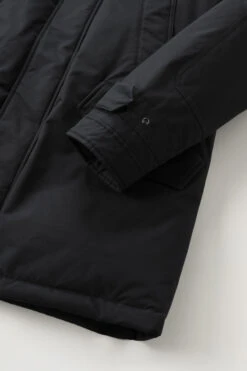 Woolrich Polar Parka In Ramar Cloth Con Collo Alto - Uomo - Nero -Offerta Economica Vestiario CFWOOU0487MRUT0001 BLK 6