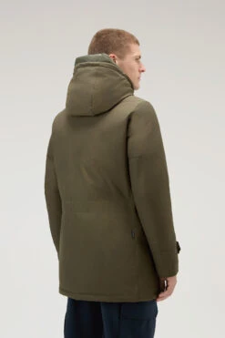 Woolrich Polar Parka In Ramar Cloth Con Collo Alto - Uomo - Verde 14 Woolrich Polar Parka In Ramar Cloth Con Collo Alto - Uomo - Verde -Offerta Economica Vestiario CFWOOU0487MRUT0001 DAG 2