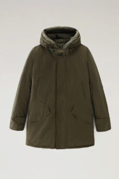 Woolrich Polar Parka In Ramar Cloth Con Collo Alto - Uomo - Verde 16 Woolrich Polar Parka In Ramar Cloth Con Collo Alto - Uomo - Verde -Offerta Economica Vestiario CFWOOU0487MRUT0001 DAG 4