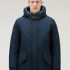Woolrich Polar Parka In Ramar Cloth Con Collo Alto - Uomo - Blu 1 Woolrich Polar Parka In Ramar Cloth Con Collo Alto - Uomo - Blu -Offerta Economica Vestiario CFWOOU0487MRUT0001 MLB
