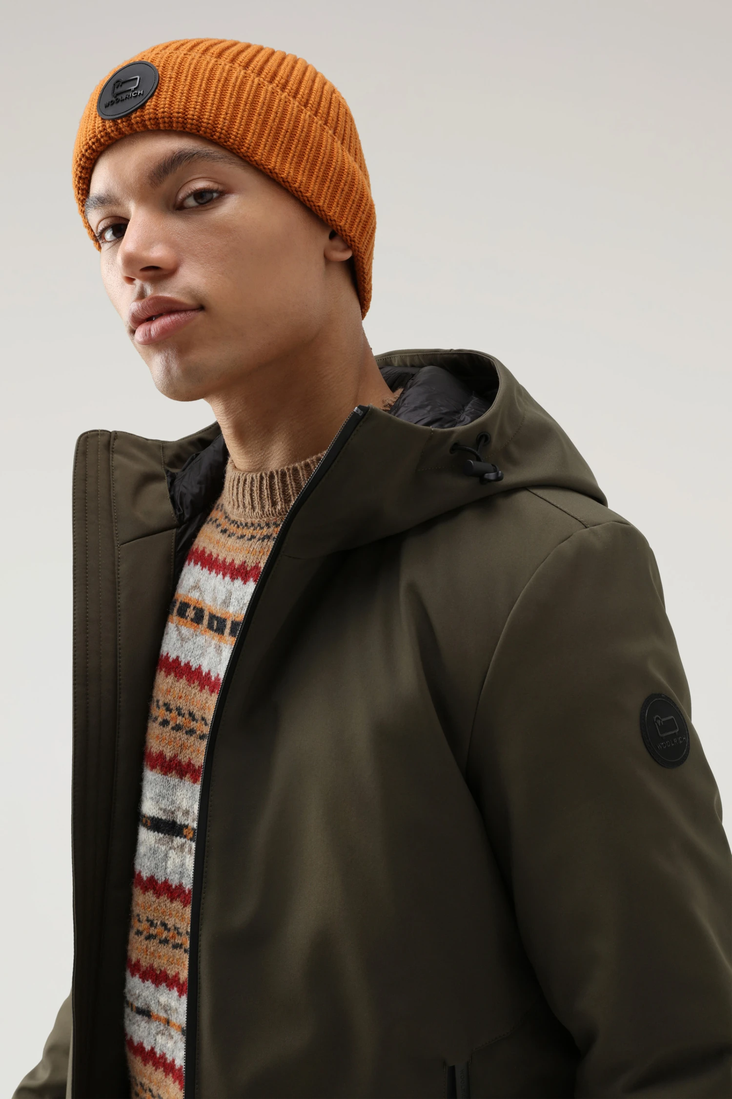 Woolrich Giacca Pacific In Softshell - Uomo - Verde 6 Woolrich Giacca Pacific In Softshell - Uomo - Verde - immagine 4