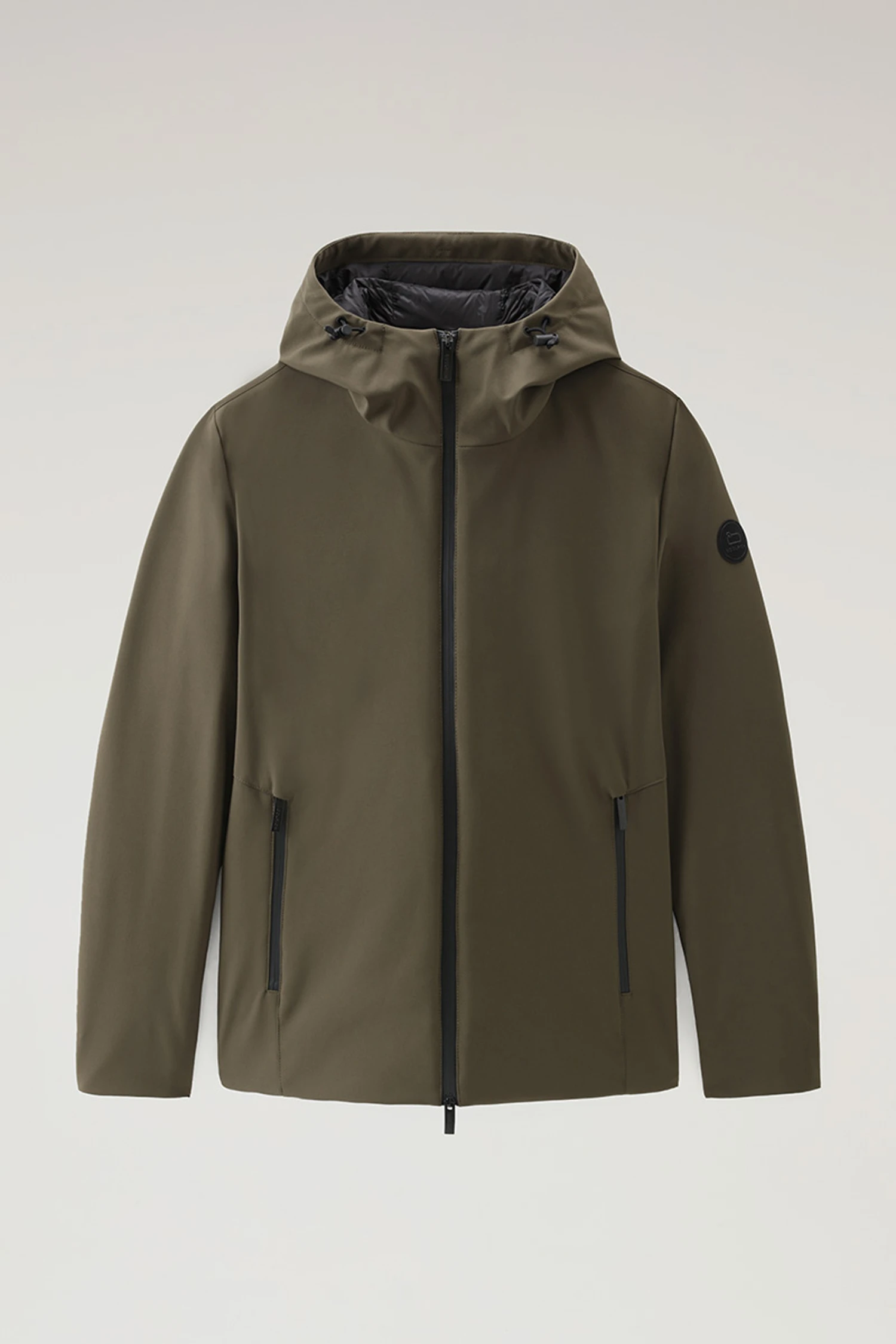 Woolrich Giacca Pacific In Softshell - Uomo - Verde 7 Woolrich Giacca Pacific In Softshell - Uomo - Verde - immagine 5
