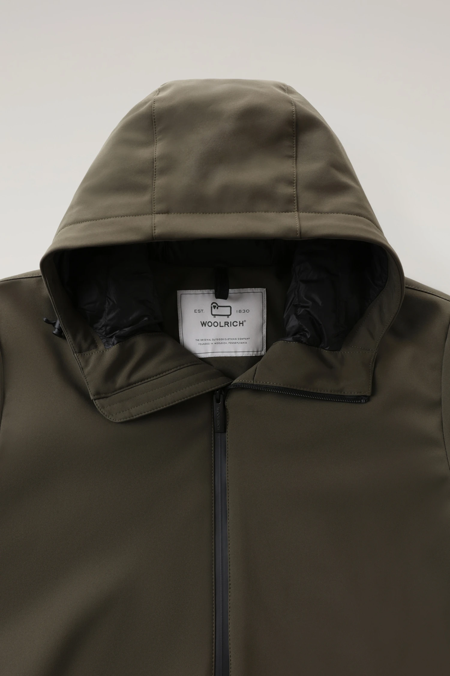 Woolrich Giacca Pacific In Softshell - Uomo - Verde 8 Woolrich Giacca Pacific In Softshell - Uomo - Verde - immagine 6