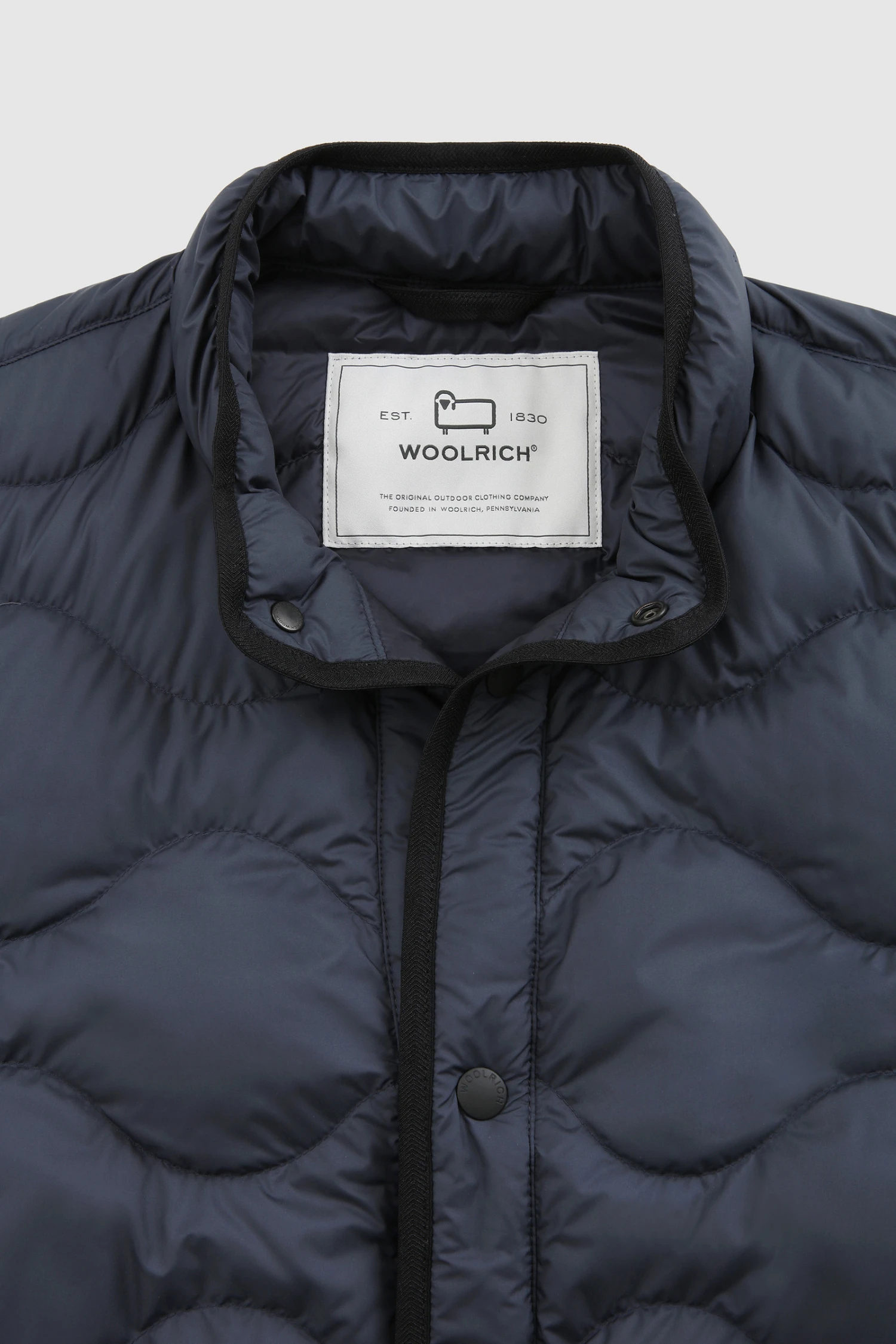Woolrich Giacca Sierra Trapuntata - Uomo - Blu 7 Woolrich Giacca Sierra Trapuntata - Uomo - Blu - immagine 5