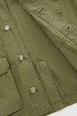 Woolrich Giacca Field Crew In Cotone Morbido Tinto In Capo - Uomo - Verde -Offerta Economica Vestiario CFWOOU0543MRUT2876 6098 10