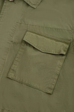 Woolrich Giacca Field Crew In Cotone Morbido Tinto In Capo - Uomo - Verde -Offerta Economica Vestiario CFWOOU0543MRUT2876 6098 5