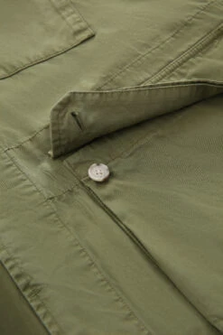 Woolrich Giacca Field Crew In Cotone Morbido Tinto In Capo - Uomo - Verde -Offerta Economica Vestiario CFWOOU0543MRUT2876 6098 7