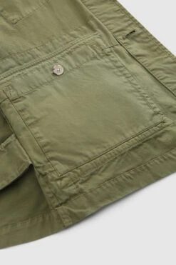 Woolrich Giacca Field Crew In Cotone Morbido Tinto In Capo - Uomo - Verde -Offerta Economica Vestiario CFWOOU0543MRUT2876 6098 9