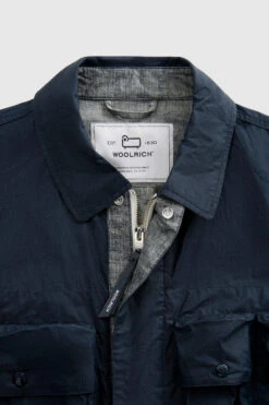 Woolrich Giacca Field Silverbow - Uomo - Blu -Offerta Economica Vestiario CFWOOU0554MRUT2875 3989 4