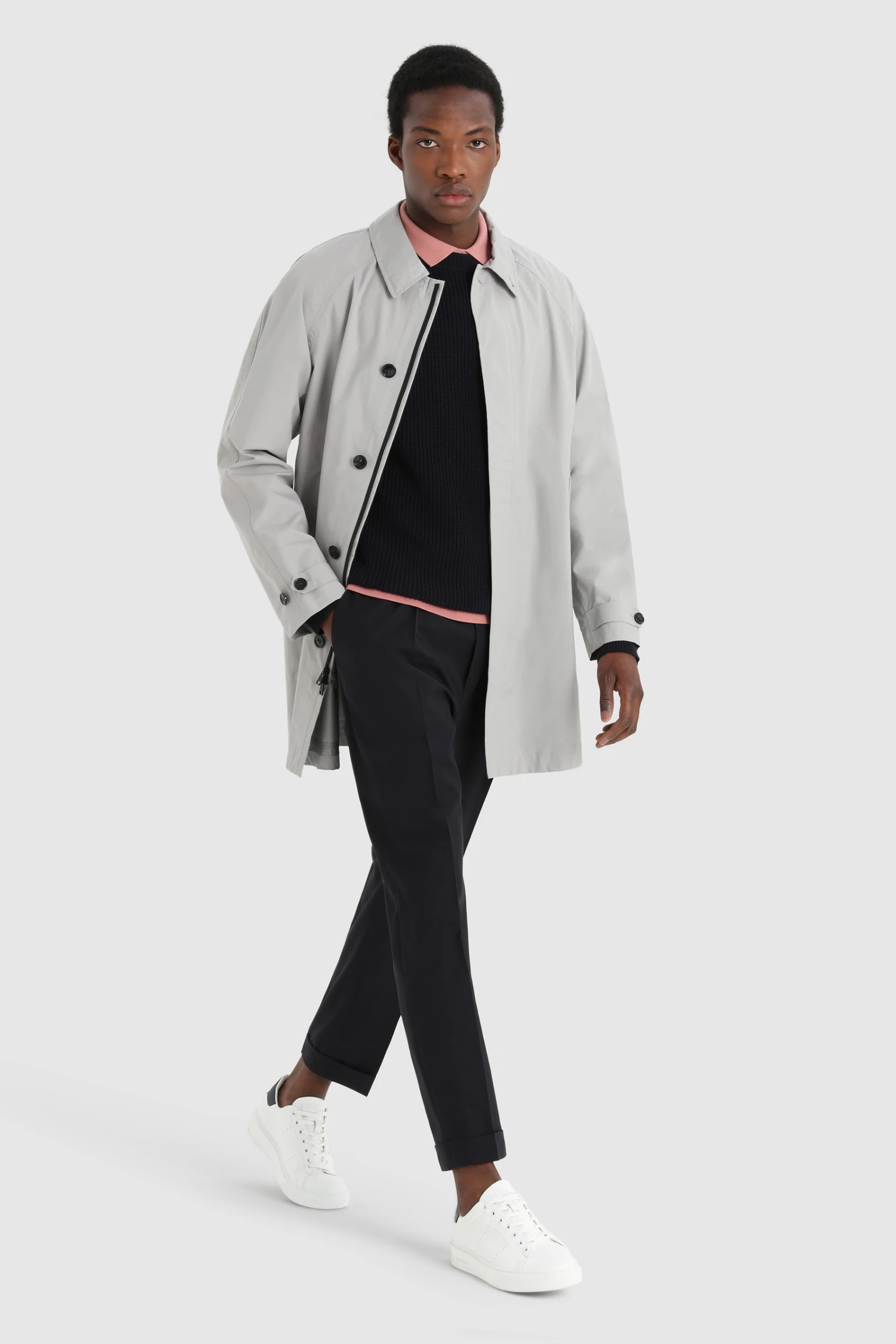 Woolrich Impermeabile High Tech Ultraleggero In GORE-TEX - Uomo - Grigio 4 Woolrich Impermeabile High Tech Ultraleggero In GORE-TEX - Uomo - Grigio - immagine 2