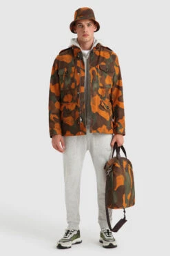 Woolrich Giacca Easton Field Camouflage In Cotone - Uomo - Arancione 14 Woolrich Giacca Easton Field Camouflage In Cotone - Uomo - Arancione -Offerta Economica Vestiario CFWOOU0557MRUT2870 2147 1